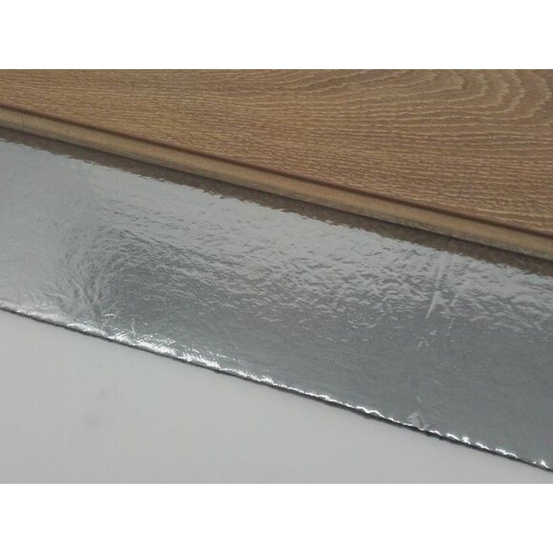 Basix Laminate Flooring Underlay - 10mtr x 1mtr x 3.5mm Silver