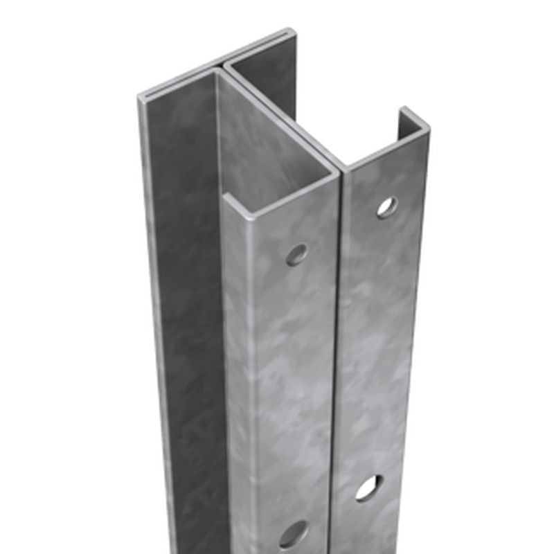 Durapost Commercial Fencing Post - 3000mm Galvanised