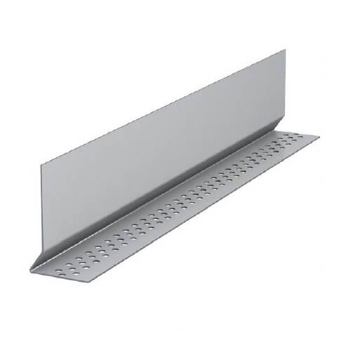 Fibre Cement Cladding Aluminium Bottom Vent Strip - 38mm x 3mtr