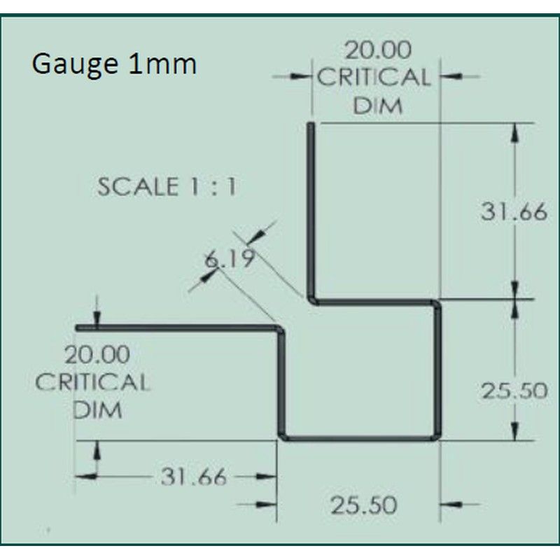 Fibre Cement Cladding Aluminium External Corner - 3mtr Black