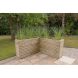 Linear Corner Wooden Planter - 1600mm x 1600mm