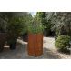 Corten Steel Tall Cube Planter - 300mm x 300mm x 600mm