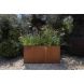Corten Steel Tall Trough Planter - 1200mm x 400mm x 800mm