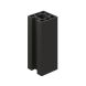 Clarity Composite Fencing End Post - 125mm x 1940mm Charcoal