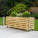 Long Wooden Planter With Wheels - 1200mm x 400mm