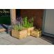 Kendal Square Wooden Planter - Set Of 3