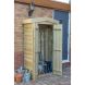 Pressure Treated Apex Tall Garden Store - 6' x 3'6