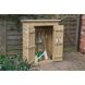 Pressure Treated Pent Garden Store - 4'4