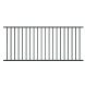 Steel Fortitude Fixed Railing Panel - 2370mm x 1016mm