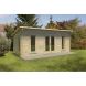 Arley Log Cabin - 24kg Polyester Felt Plus Underlay Double Glazed - 6000mm x 3000mm