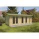 Blakedown Log Cabin - 24kg Polyester Felt Plus Underlay Double Glazed - 6000mm x 4000m