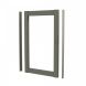 Durapost Aluminium Gate Frame - 1188mm x 1770mm Olive Grey