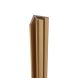 Composite Panel Cladding Internal Corner Trim - 3.6mtr Natural Oak