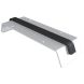 Aluminium Coping Fixing Clip for 301-350mm Wall - 410mm Anthracite Grey (7016 Matt)