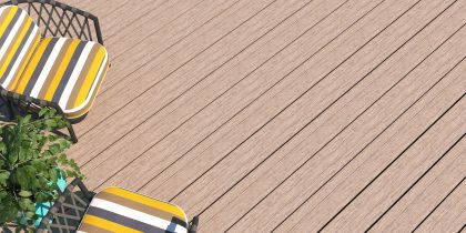 Is composite decking slippery?